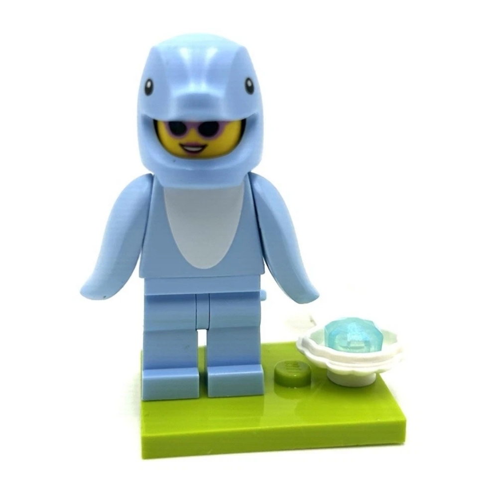 Lego 71051 Dolphin Costume #9 Minifigures Series 28 NWT Building Toy Set